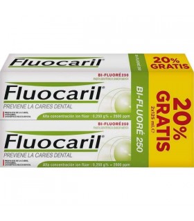 PACK ESPECIAL DUPLO PASTA DENTÍFRICA FLUOCARIL, 2x125ml