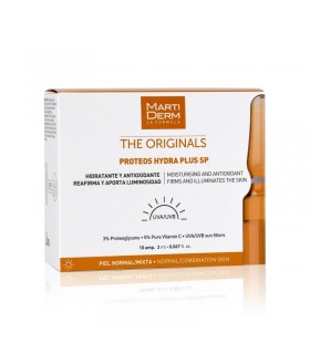 PROTEOGLICANOS REAFIRMANTE SPF15 MARTIDERM, 10 AMPOLLAS X 2ml