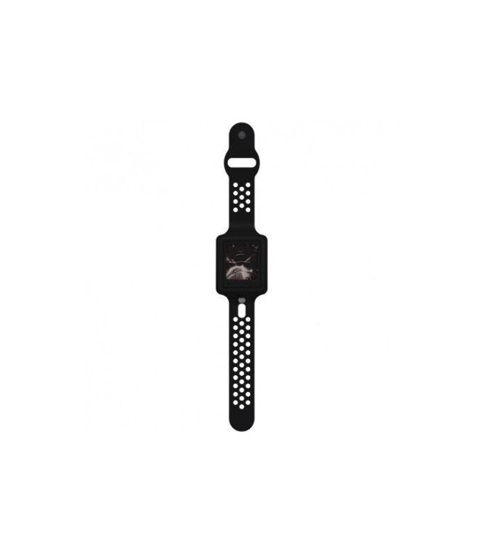 Pulsera de Gel Hidroalcohólico Negra
