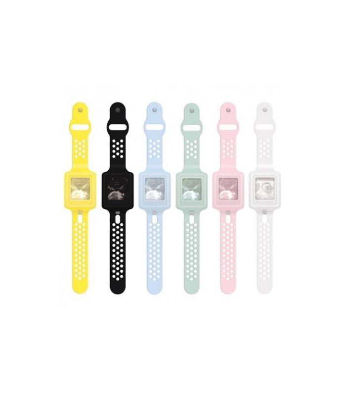 Pulsera de Gel Hidroalcohólico Negra