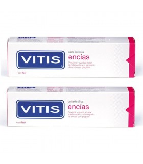 VITIS ENCÍAS DUPLO PASTA DENTÍFRICA DENTAID 2x150ML