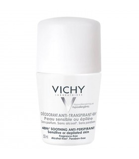 DESODORANTE ANTI-TRANSPIRANTE CALMANTE BOLA VICHY, 50ml
