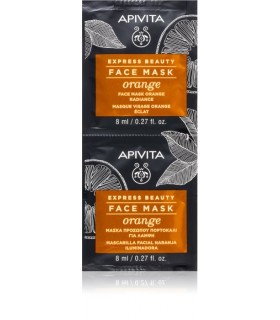 EXPRESS BEAUTY MASCARILLA FACIAL REVITALIZANTE CON NARANJA APIVITA 