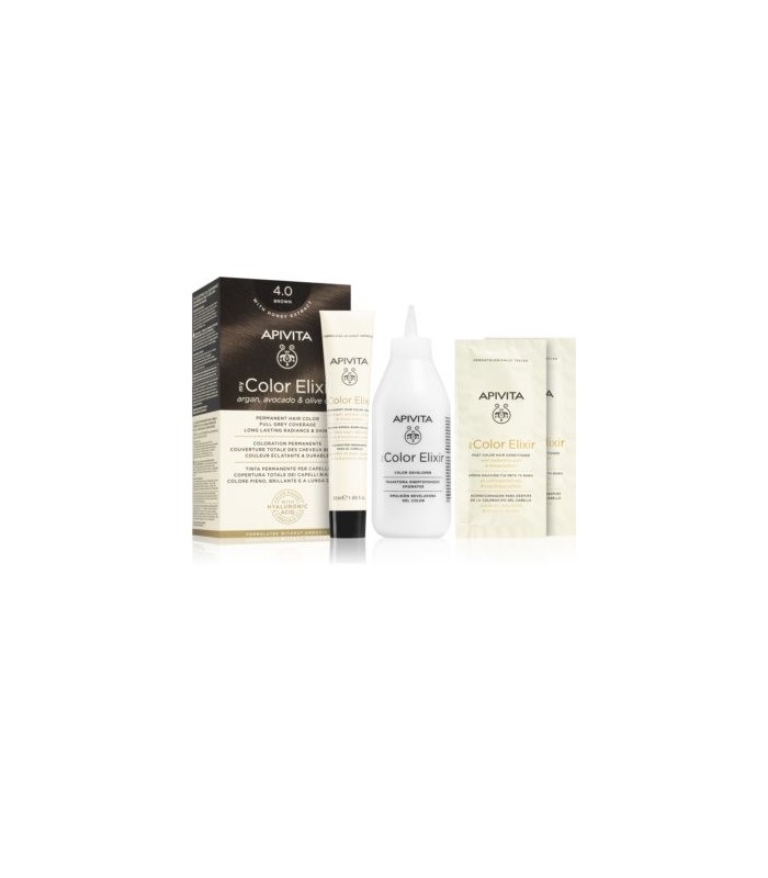NATURE´S HAIR COLOR TONO 4.0 (CASTAÑO) APIVITA