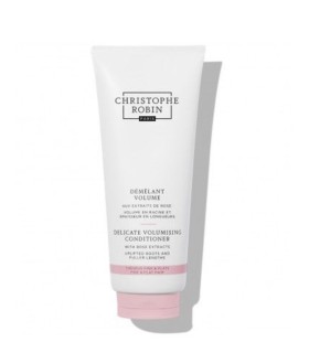 CHRISTOPHE ROBIN acondicionador volumen natural de rosas, 250ML