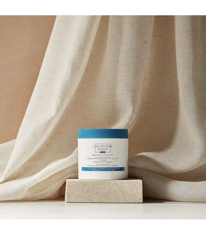 Mascarilla purificante con Barro Termal  Christophe Robin, 250ml
