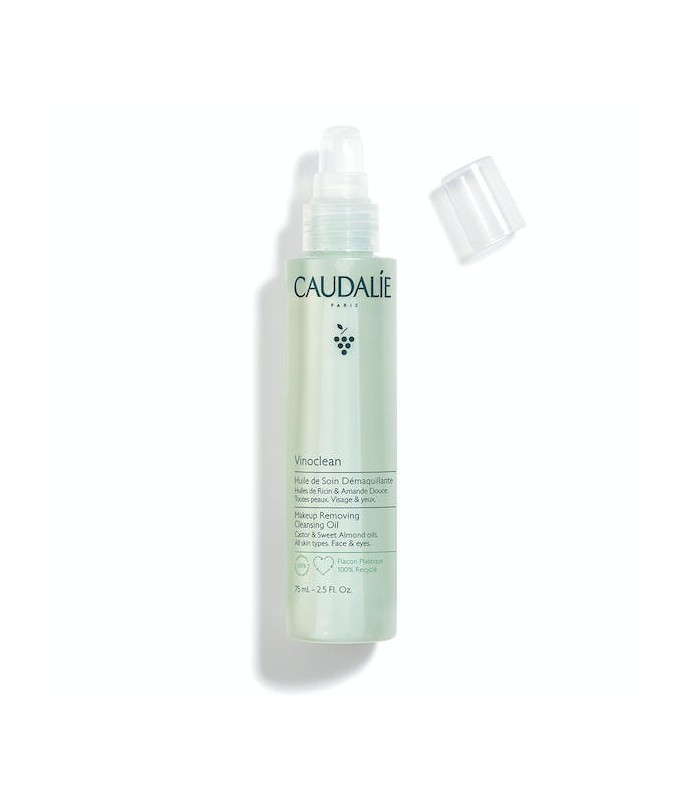 Caudalie Aceite Tratante Desmaquillante Vinoclean Formato Viaje, 75ml