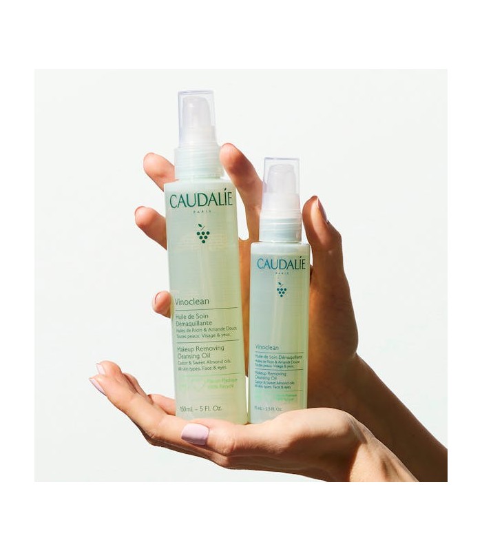 Caudalie Aceite Tratante Desmaquillante Vinoclean Formato Viaje, 75ml