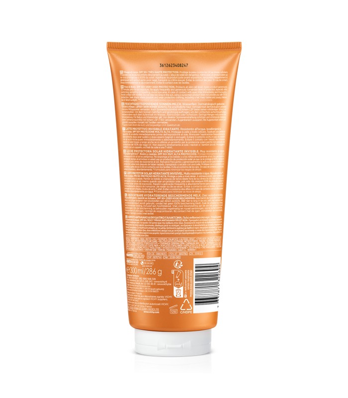 Vichy Capital Soleil Leche Hidratante Invisible spf50, 300ml