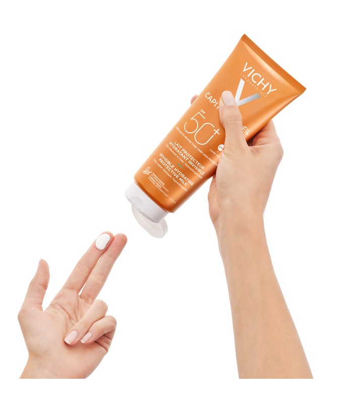 Vichy Capital Soleil Leche Hidratante Invisible spf50, 300ml