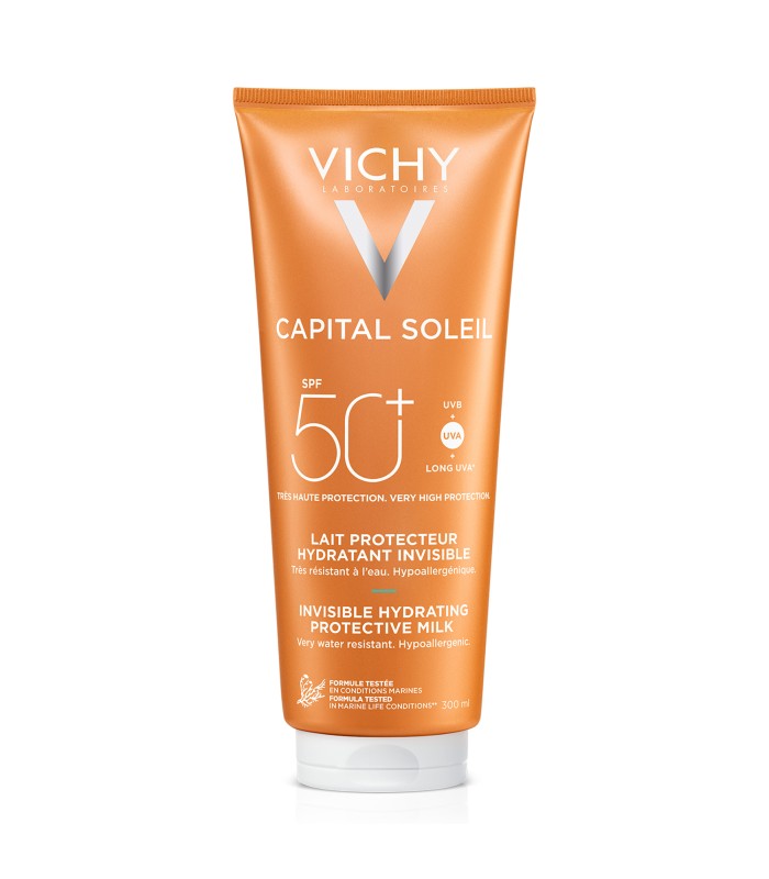 Vichy Capital Soleil Leche Hidratante Invisible spf50, 300ml