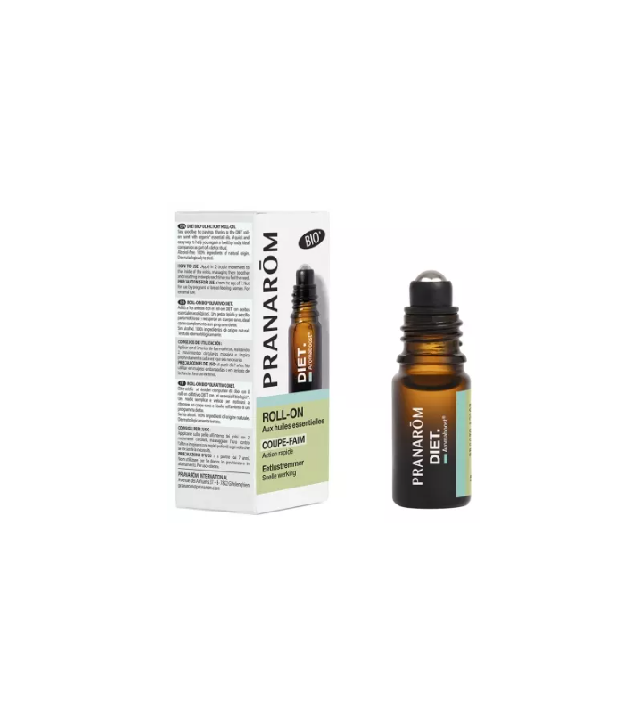 Pranarom Aromaboost Roll-On Inhibidor de Apetito Diet, 5ml