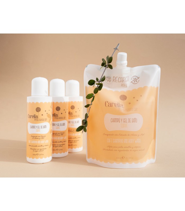 Recarga Eco Para Champú & Gel de Baño, 600ml