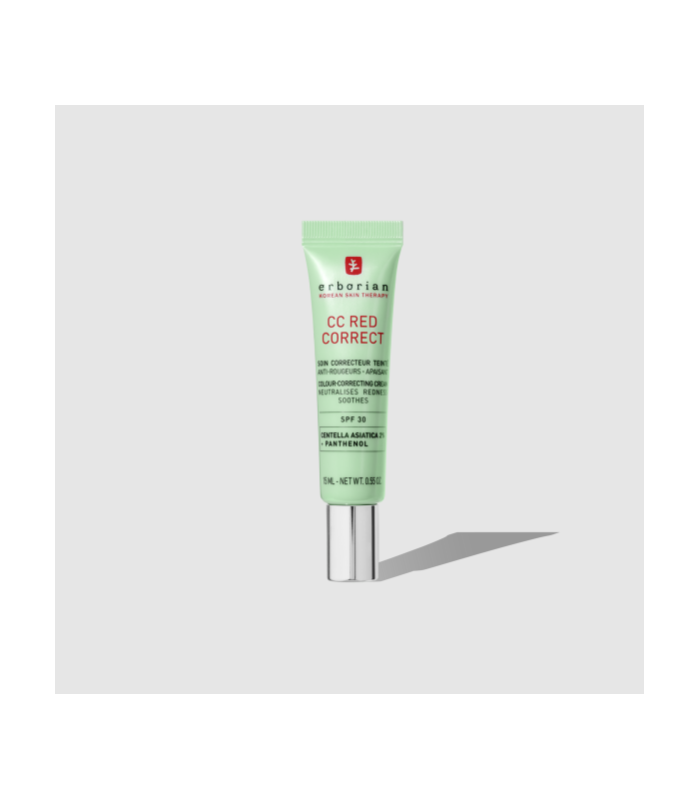 Erborian CC Red Correct Tratamiento Corrector Anti-rojeces, 15ml