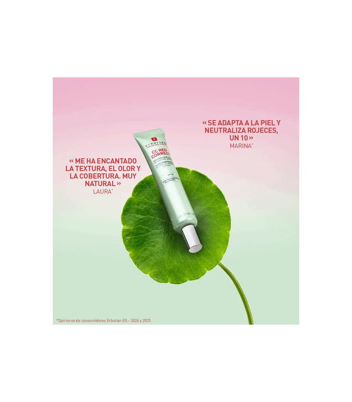 Erborian CC Red Correct Tratamiento Corrector Anti-rojeces, 15ml