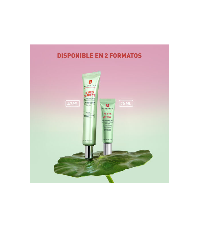 Erborian CC Red Correct Tratamiento Corrector Anti-rojeces, 15ml
