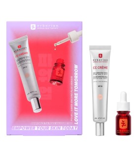 Erborian Cofre CC Crème Clair 40ml + Skin Therapy Night Oil Serum 10ml