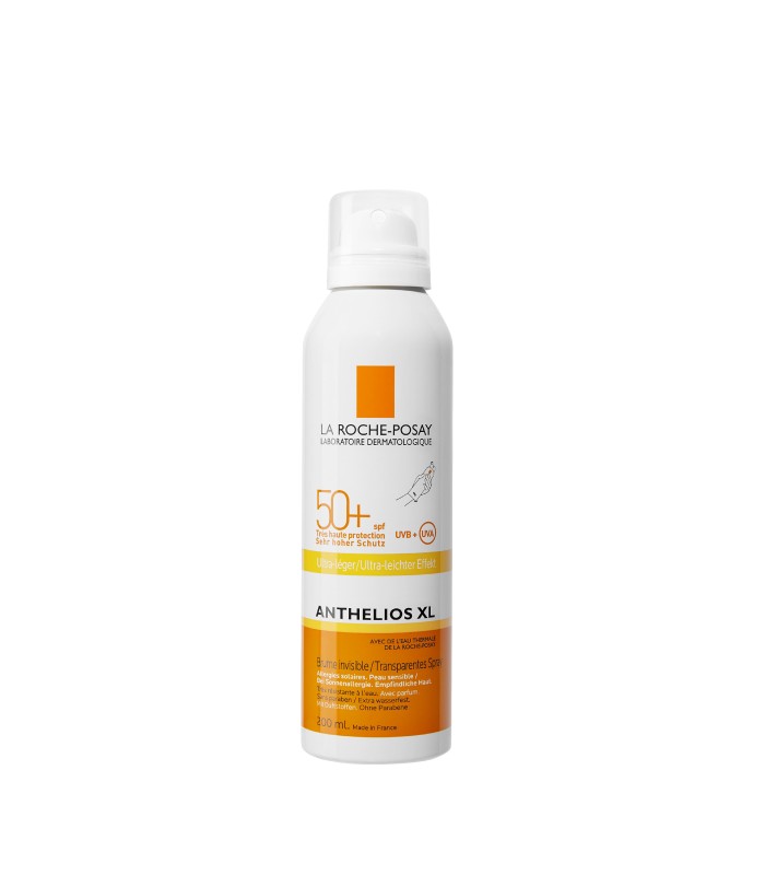 La Roche-Posay Anthelios Duplo Bruma Corporal Invisible Ultra Ligera Spf50, 2x200ml