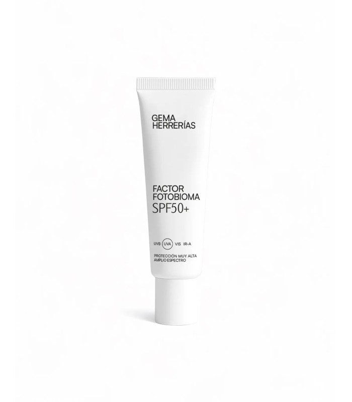 Gema Herrerías Duplo 1+1 Factor Fotobioma SPF50+ Amplio espectro, 50ml+50ml