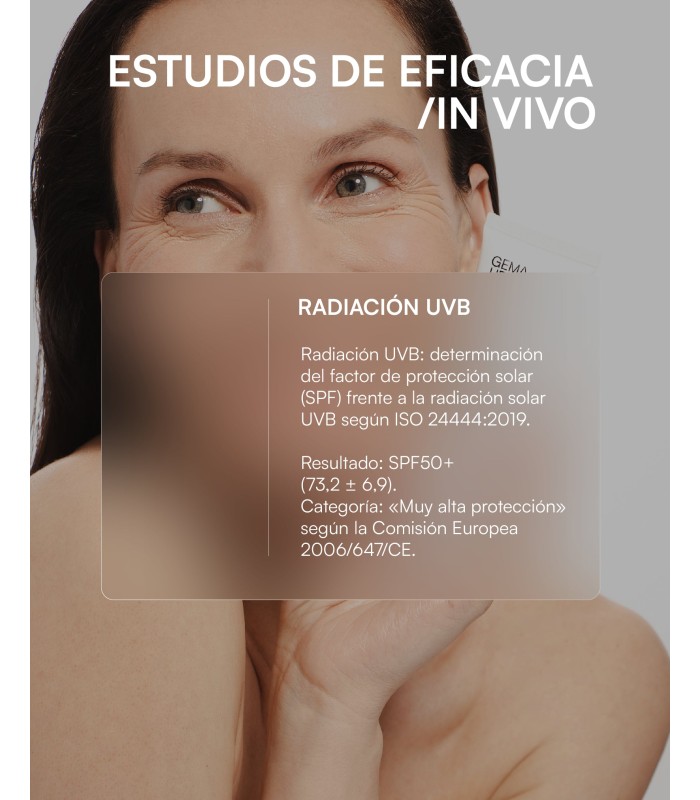 Gema Herrerías Duplo 1+1 Factor Fotobioma SPF50+ Amplio espectro, 50ml+50ml