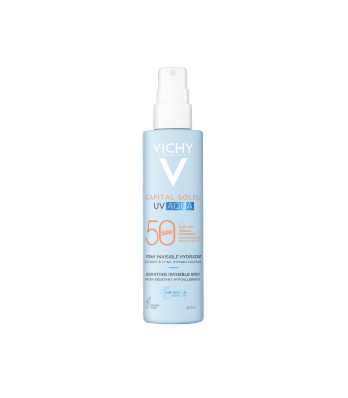 Vichy Capital Soleil Capital Soleil UV Aqua SPF50+ Spray Hidratante Invisible, 200ml