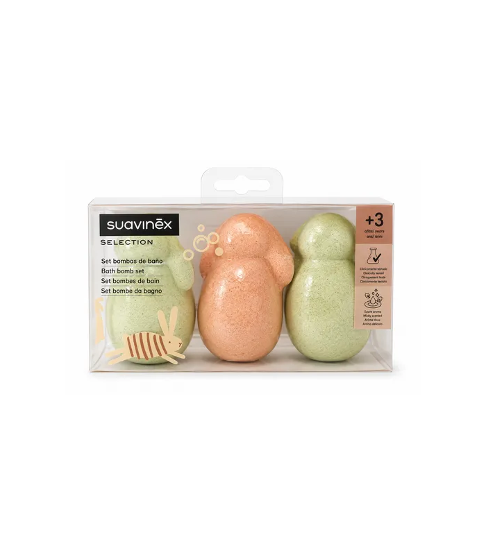 Suavinex Set Bombas De Baño, 3 Unidades
