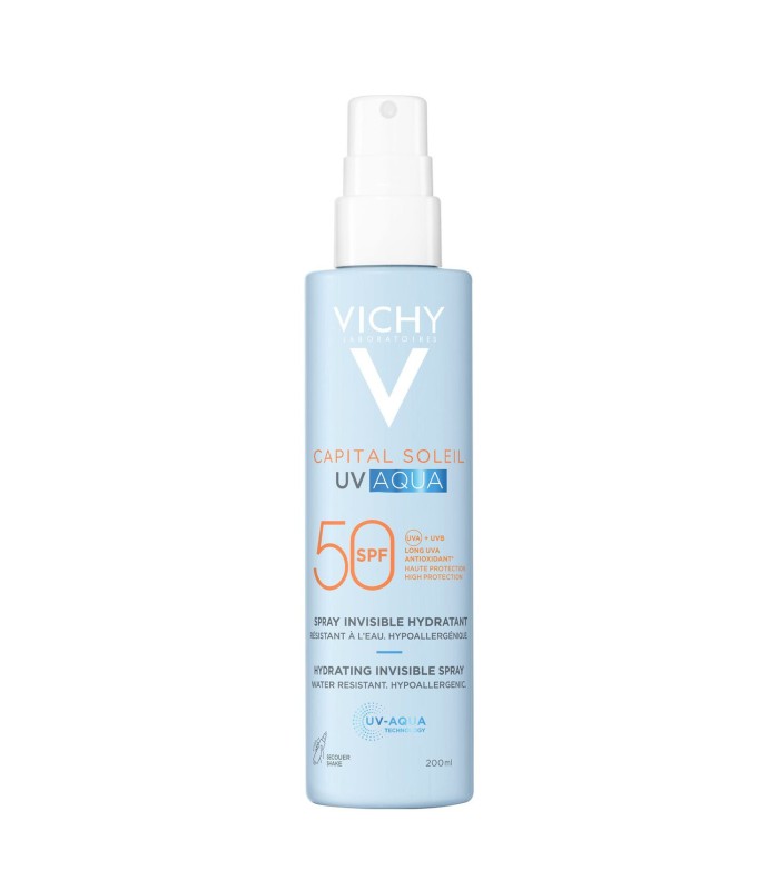 Vichy Capital Soleil Capital Soleil UV Aqua SPF50+ Spray Hidratante Invisible, 200ml