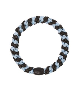 Kknekki Goma Brown Seablue Glitter Stripe