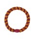 Kknekki Goma Bordeaux Orange Glitter Stripe