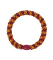 Kknekki Goma Bordeaux Orange Glitter Stripe