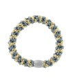 Kknekki Goma Bluegrey-Beige Glitter Stripe