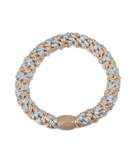 Kknekki Goma Silver-Beige Glitter Stripe