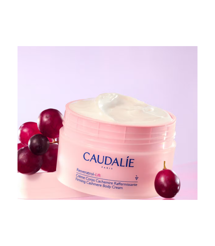 Caudalie Resveratrol Lift Crema Corporal Cachemir Redensificante, 200 ml
