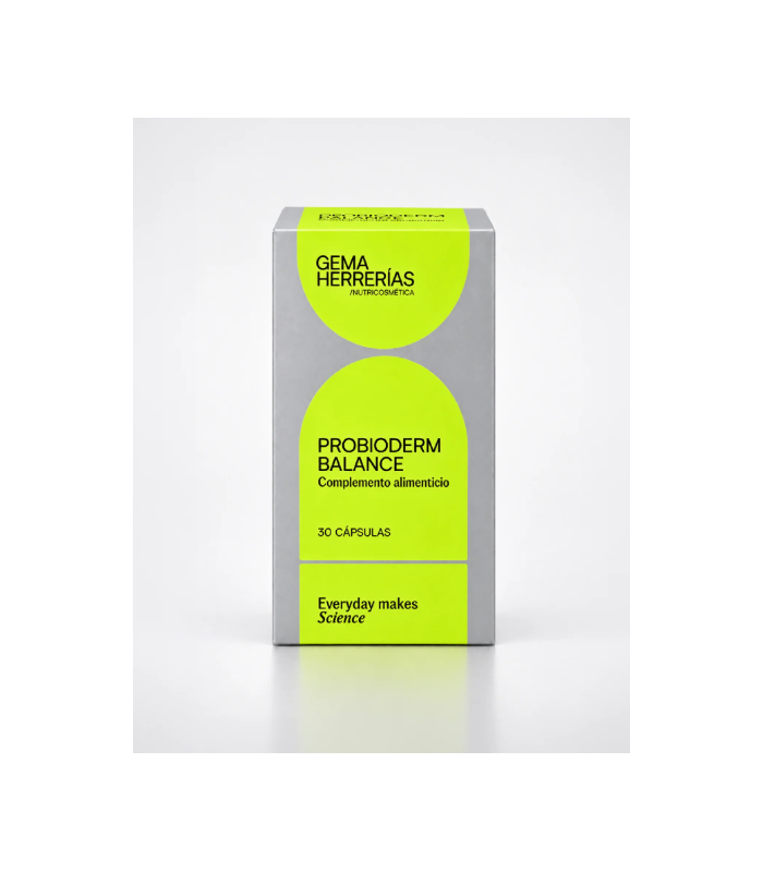 Gema Herrerías Probioderm Balance Complemento Alimenticio, 30 Cápsulas