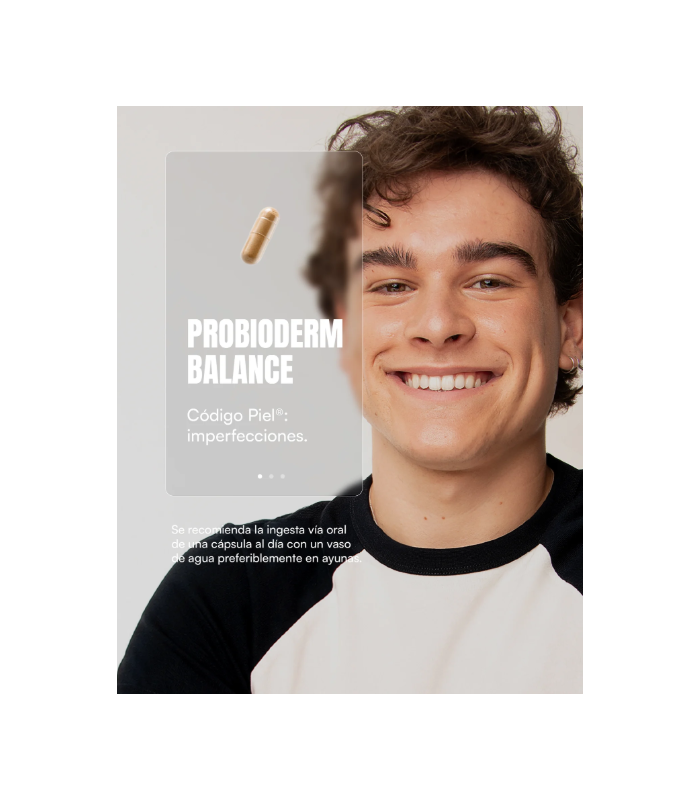 Gema Herrerías Probioderm Balance Complemento Alimenticio, 30 Cápsulas