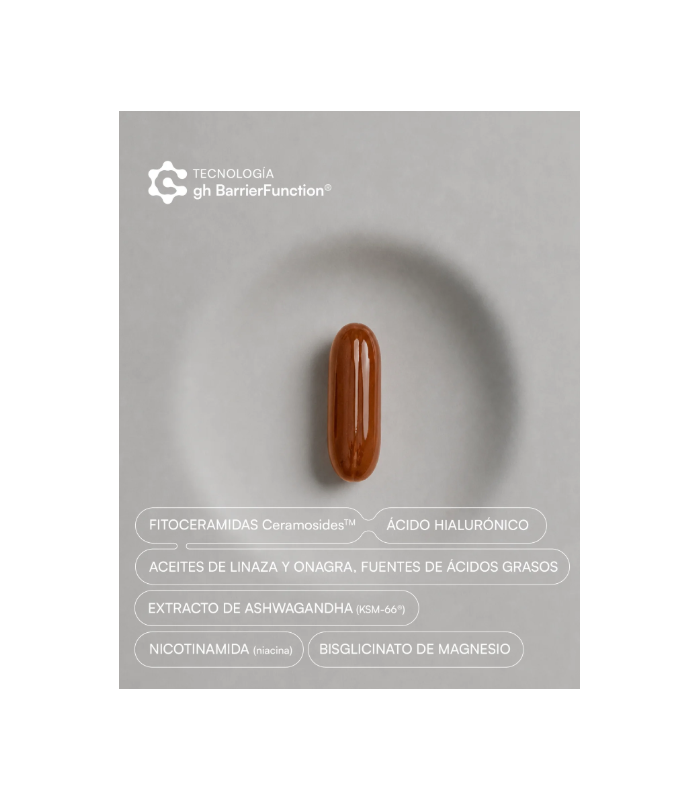 Gema Herrerías AGEDERM CERAMIDE Complemento Alimenticio, 60 Cápsulas