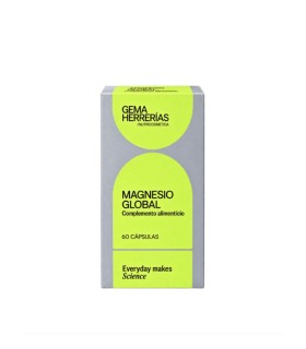 Gema Herrerías Magnesio Global Complemento Alimenticio, 60 Cápsulas