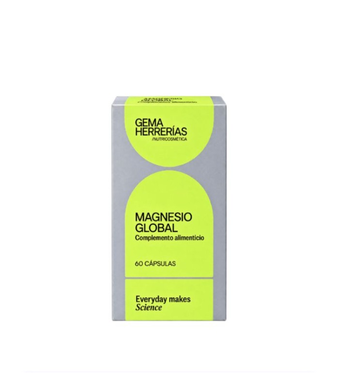 Gema Herrerías Magnesio Global Complemento Alimenticio, 60 Cápsulas