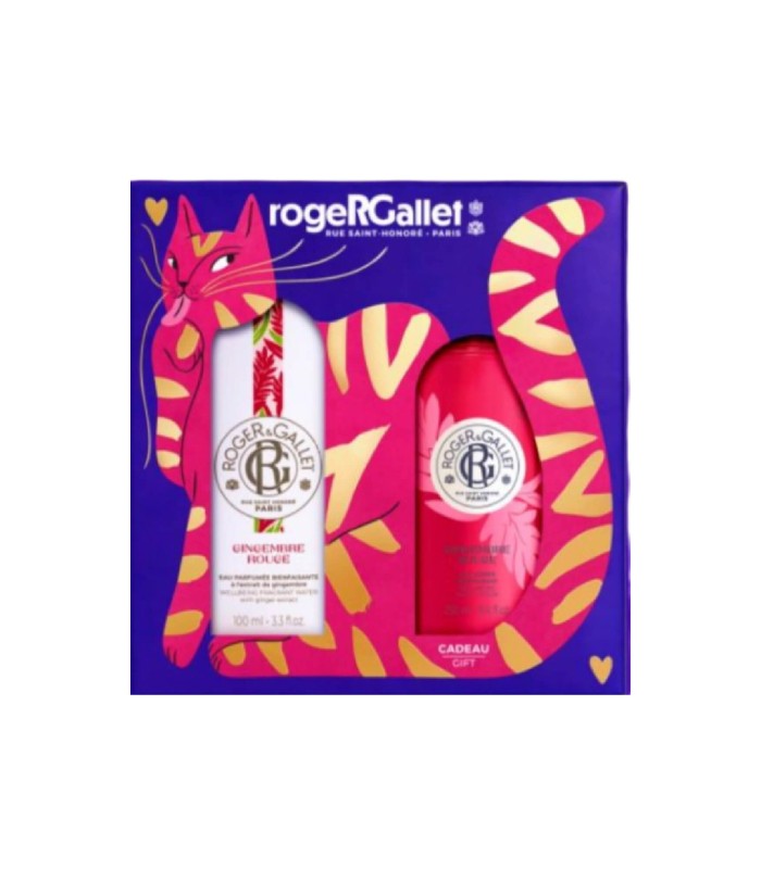 Roger & Gallet Cofre Gingembre Rouge  100ml + Loción Corporal 250ml
