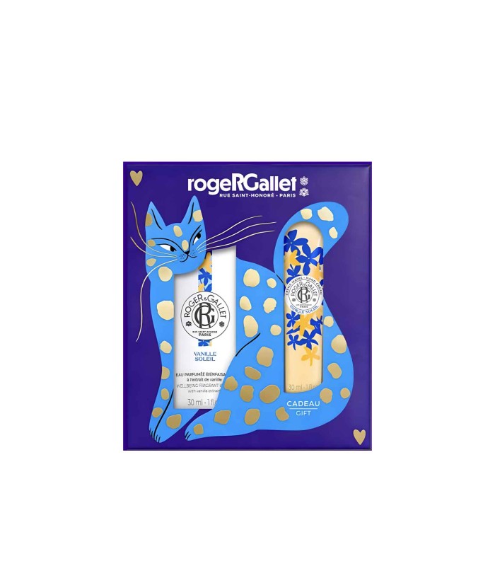 Roger & Gallet Cofrecito  Eau de Bienestar Vanille Soleil 30ml + Crema de manos 30ml