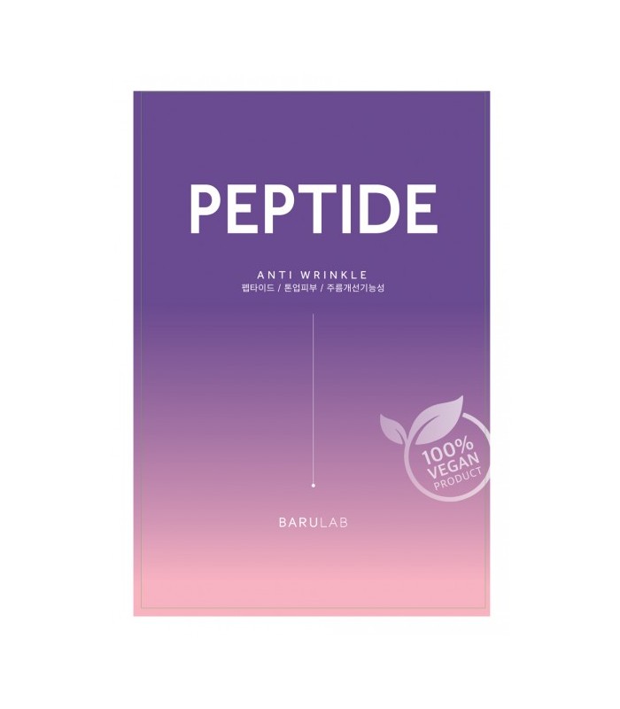 Medicube Barulab PEPTIDE (Mascarilla de tejido antiedad con péptidos), 23grs