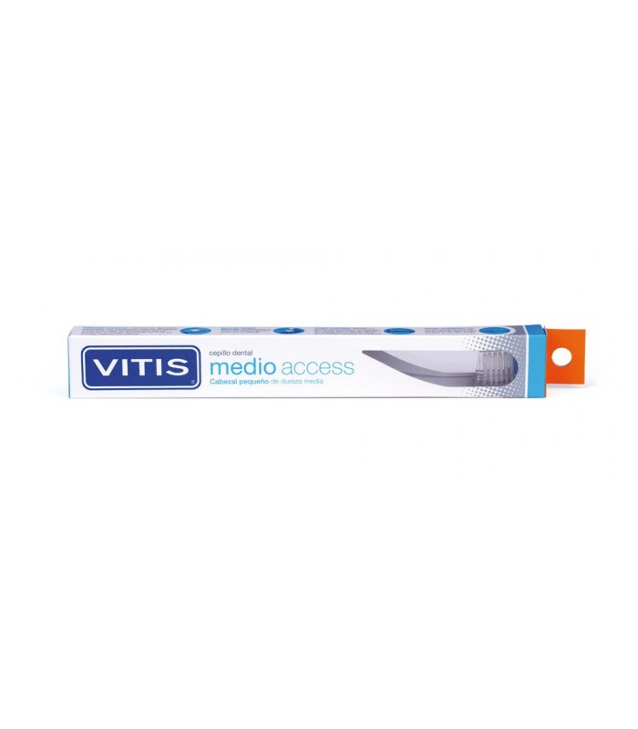 PACK VITIS CEPILLO MEDIO ACCESS + REGALO VITIS PASTA DENTÍFRICA ANTI CARIES 15ML