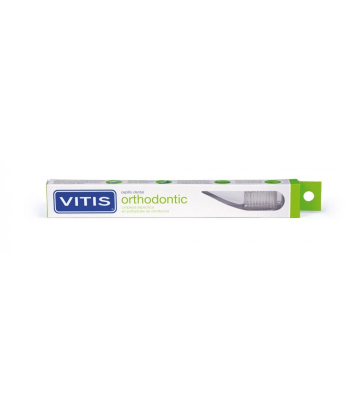 PACK VITIS CEPILLO ORTHODONTIC + REGALO VITIS PASTA DENTÍFRICA ORTHODONTIC 15ML