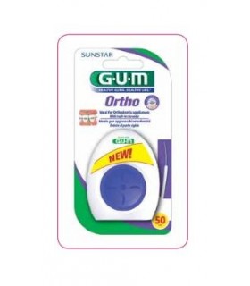 GUM ORTHO FLOSS, 50M